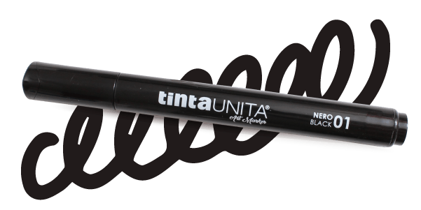 Art Marker Tinta Unita - Giallo 09