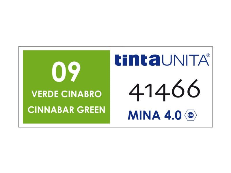 Pastello Colorato Tinta Unita - Verde Cinabro 09