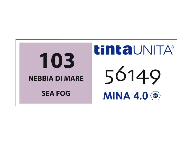 Pastello Colorato Tinta Unita - Nebbia di Mare 103
