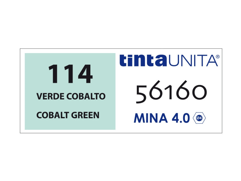 Pastello Colorato Tinta Unita - Verde Cobalto 114