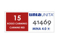 Pastello Colorato Tinta Unita - Rosso Carminio 15