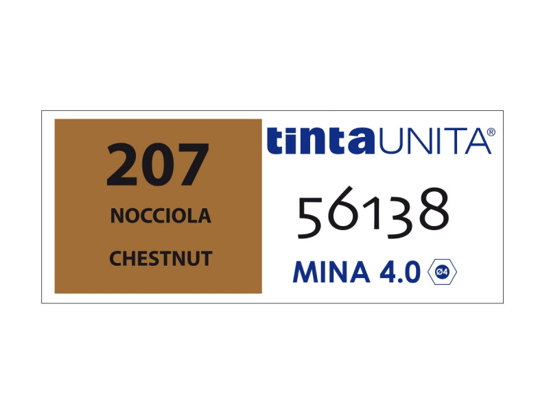 Pastello Colorato Tinta Unita - Nocciola 207