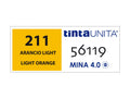 Pastello Colorato Tinta Unita - Arancio Light 211