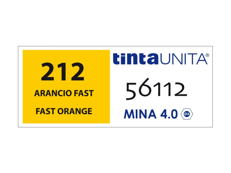 Pastello Colorato Tinta Unita - Arancio Fast 212