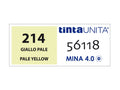 Pastello Colorato Tinta Unita - Giallo Pale 214