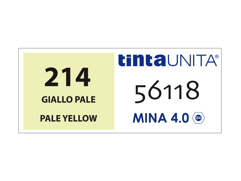 Pastello Colorato Tinta Unita - Giallo Pale 214