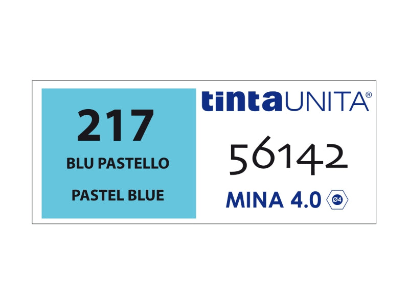 Pastello Colorato Tinta Unita - Blu Pastello 217