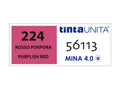 Pastello Colorato Tinta Unita - Rosso Porpora 224