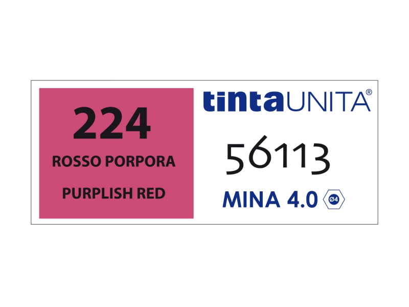 Pastello Colorato Tinta Unita - Rosso Porpora 224