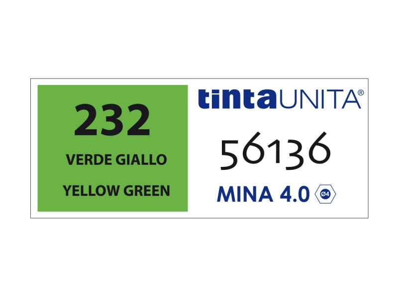 Pastello Colorato Tinta Unita - Verde Giallo 232