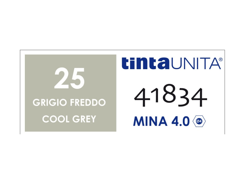 Pastello Colorato Tinta Unita - Grigio Freddo 25