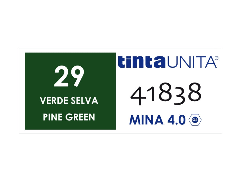 Pastello Colorato Tinta Unita - Verde Selva 29