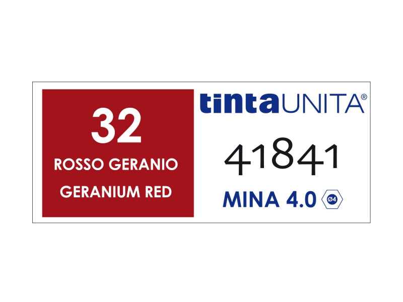 Pastello Colorato Tinta Unita - Rosso Geranio 32
