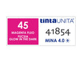 Pastello Colorato Tinta Unita - Magenta Fluo 45