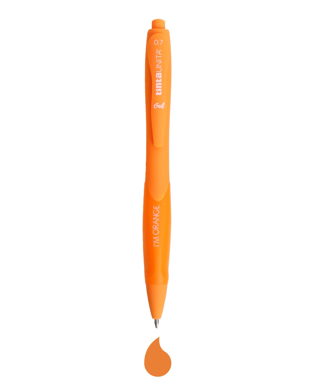 Arancione 0.7 Penna Gel I'M Tinta Unita