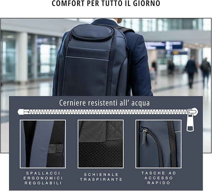 Zaino Alpha Elite - Blu Navy
