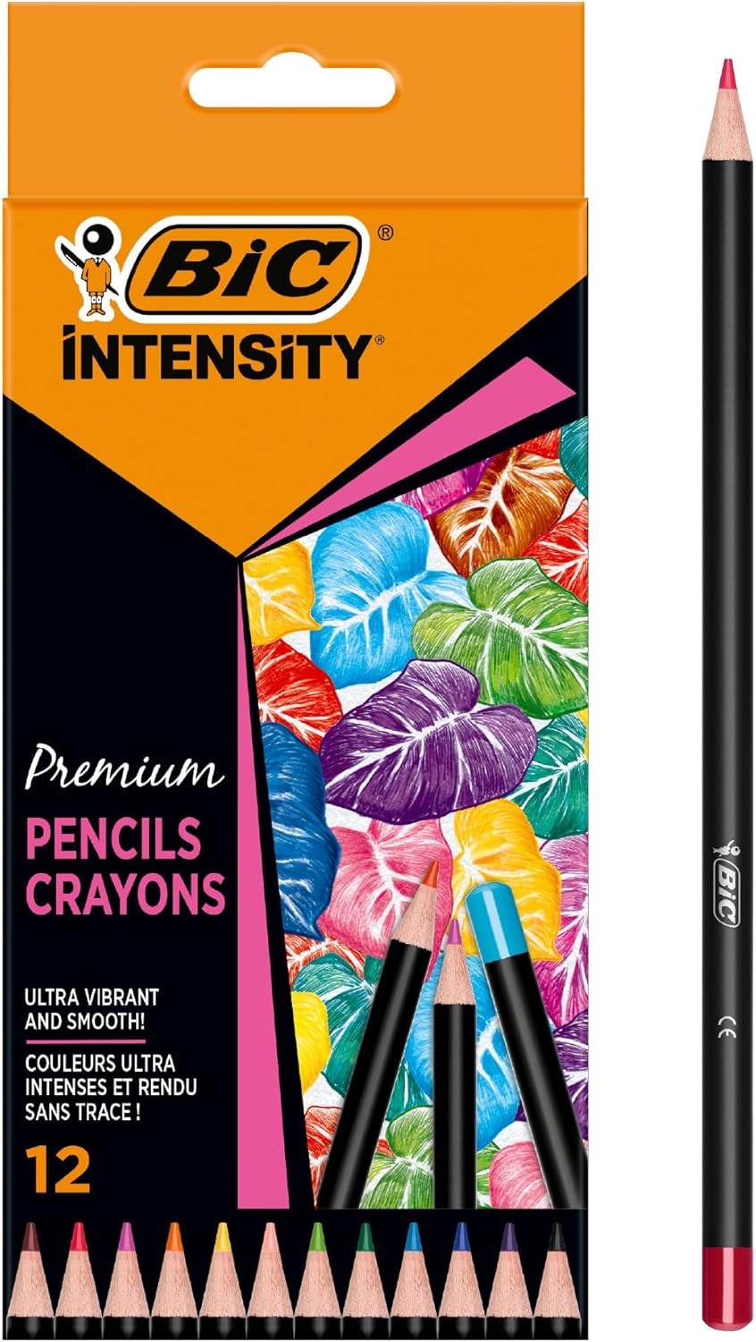12 Pastelli Bic Intensity Premium