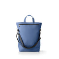 Rainproof Rubber Backpack Tote Bag - Blue