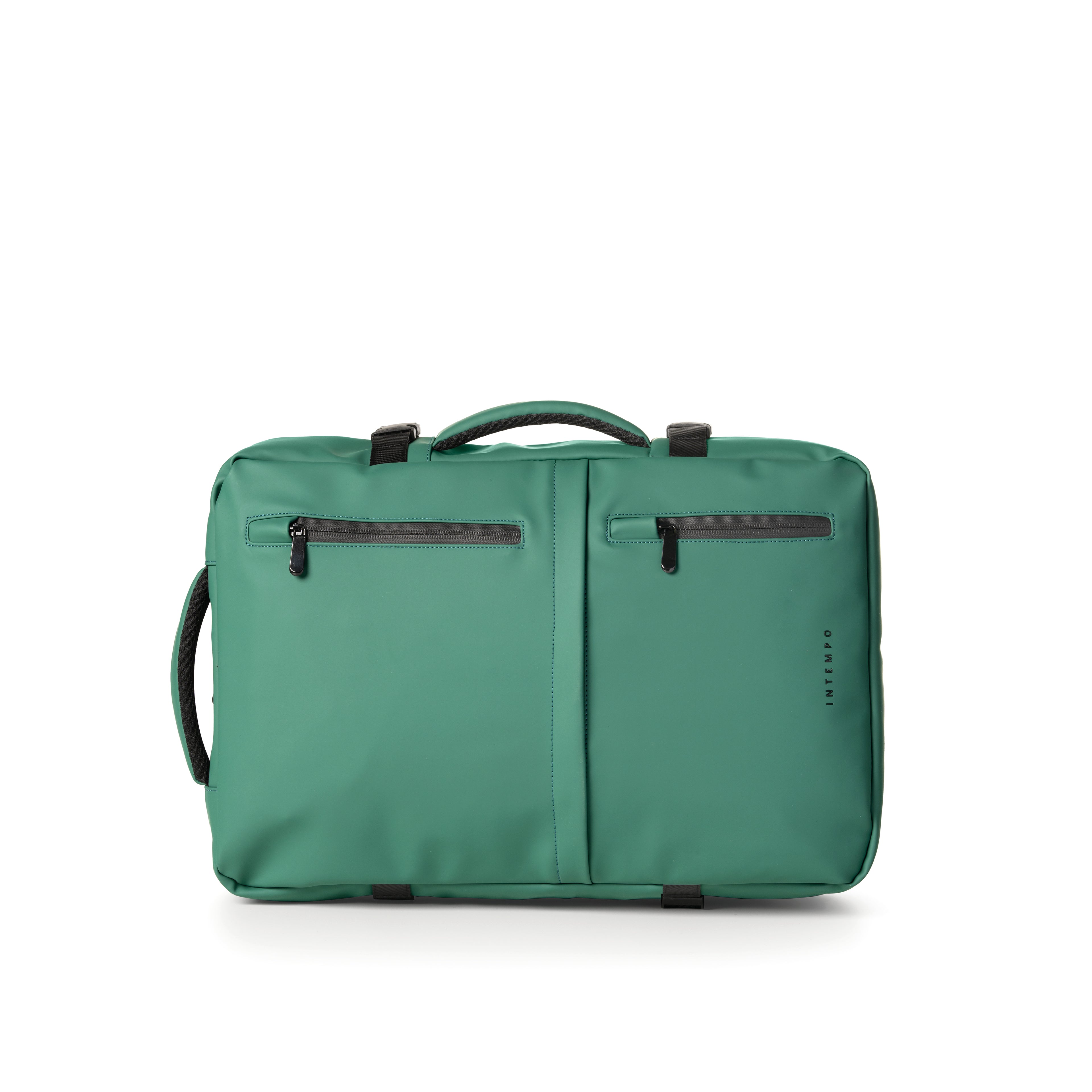 Rainproof Rubber Travel Backpack - Green