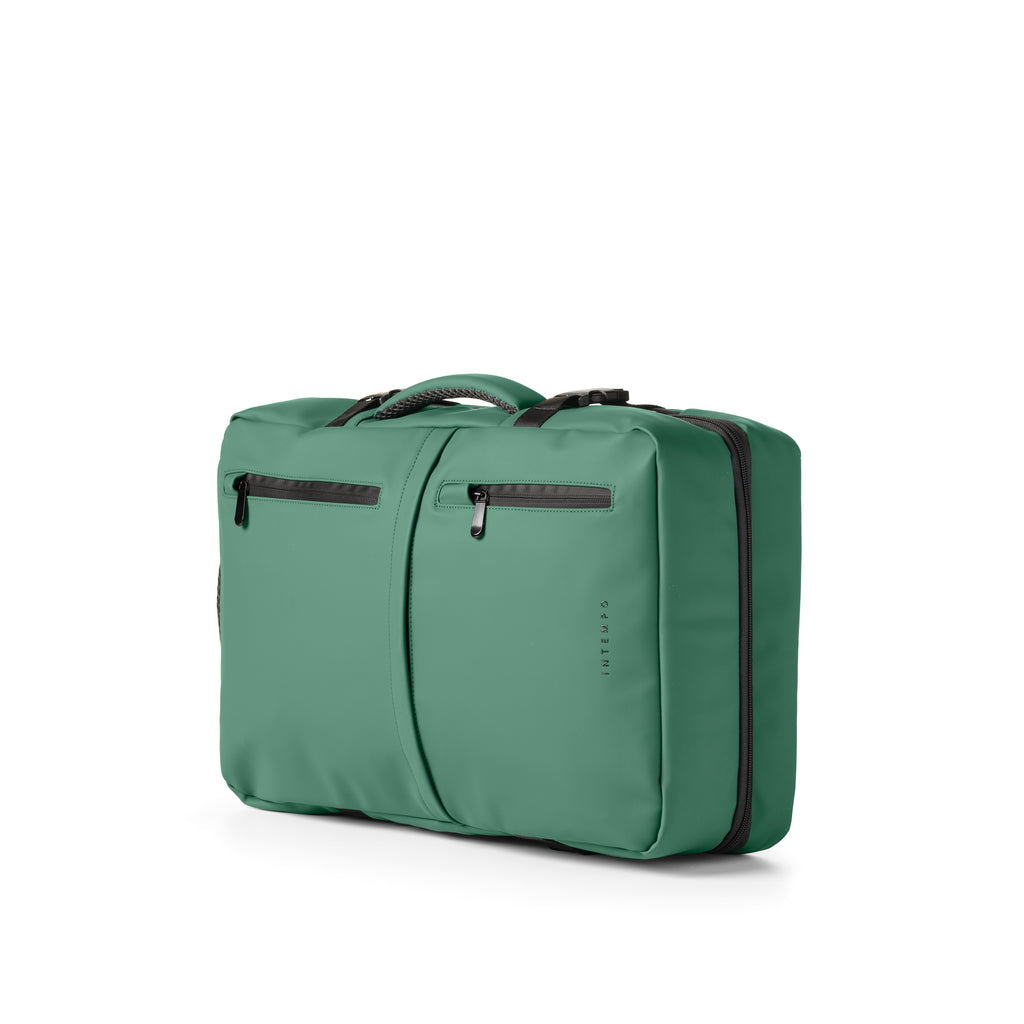 Rainproof Rubber Travel Backpack - Green