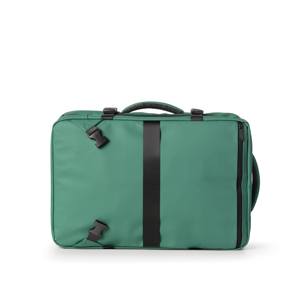 Rainproof Rubber Travel Backpack - Green