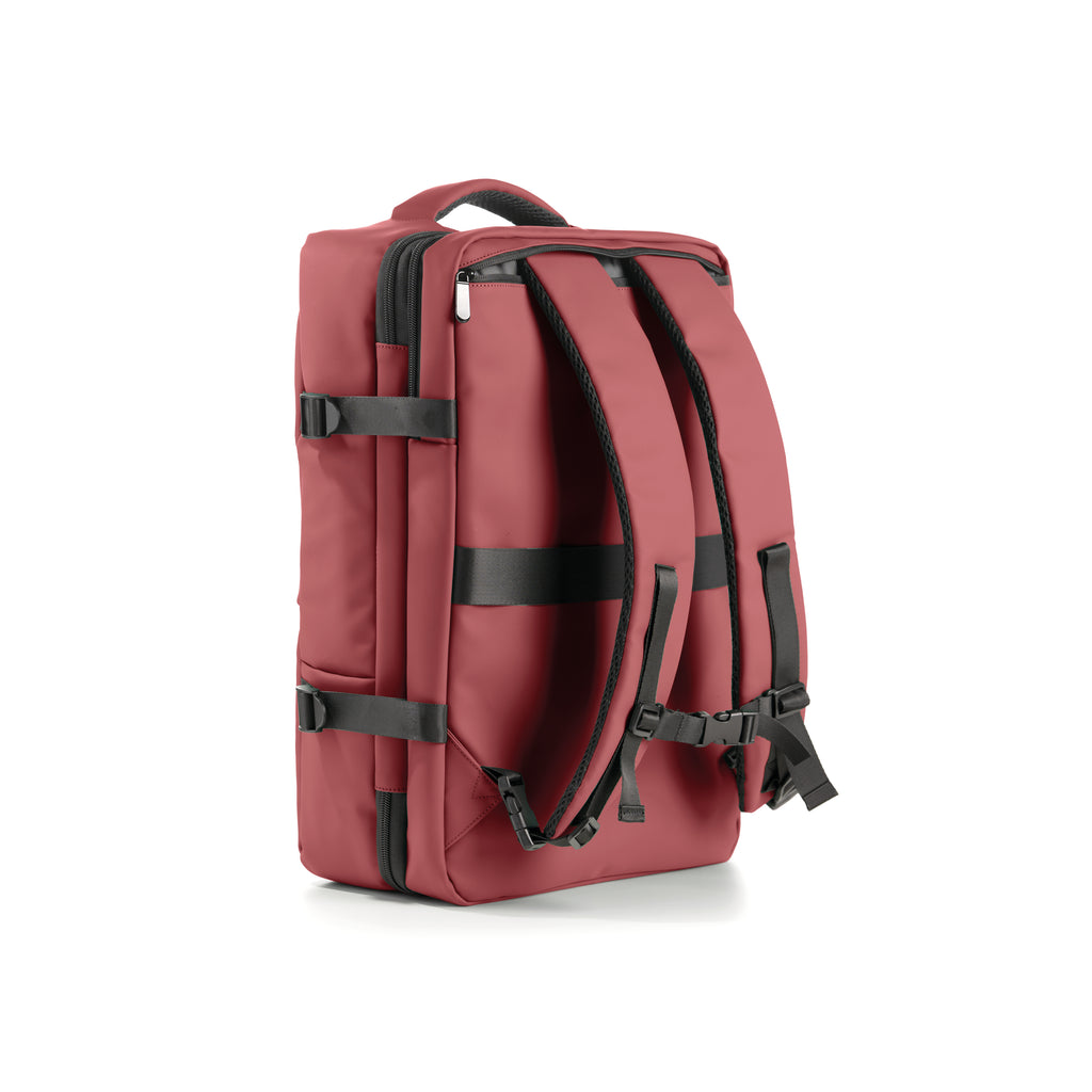 Zaino Cabin Bag in Gomma Antipioggia - Bordeaux
