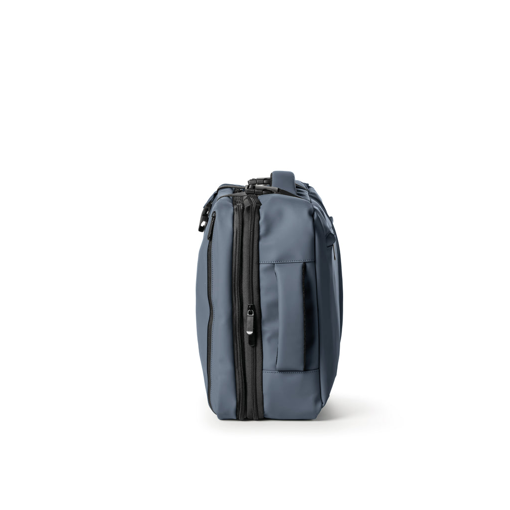 Rainproof Rubber Travel Backpack - Navy Blue