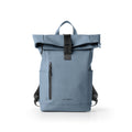 Zaino Roll-Top Drop in Gomma Antipioggia - Sky Blue