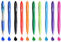 9 Penne a sfera 1.0 I'M Tinta Unita + 1 Blu Gradient