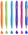 5 Penne a Sfera 1.0 I'M Tinta Unita + 1 Blu Gradient