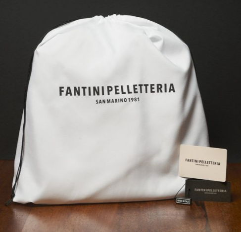 Borsa gialla a tracolla in pelle Milano by Fantini