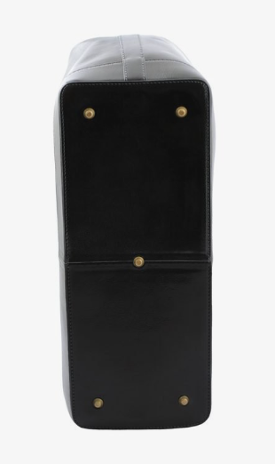 Borsa medico in pelle nera Malpighi by Fantini