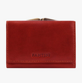 Portafoglio donna in pelle rossa Valdarno by Fantini