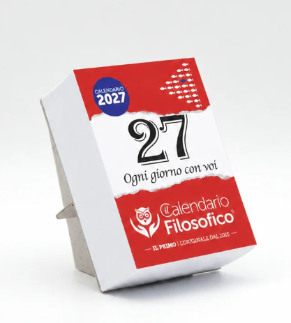 Calendario filosofico 2027_formato A7_7,4 x 10,5 cm