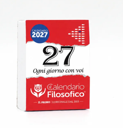 Calendario filosofico 2027_formato A8_5,2 x 7,2 cm