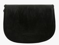 Borsa nera a tracolla in pelle Tolfa by Fantini