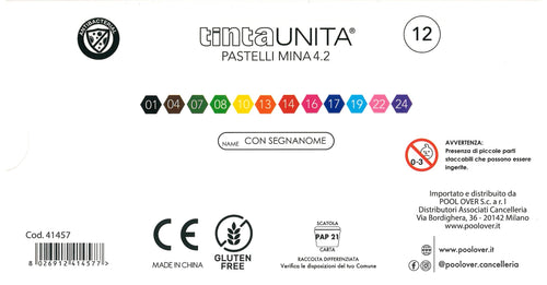 12 Pastelli 4.2 Tinta Unita