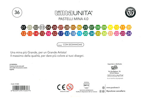 36 Pastelli 4.2 Tinta Unita