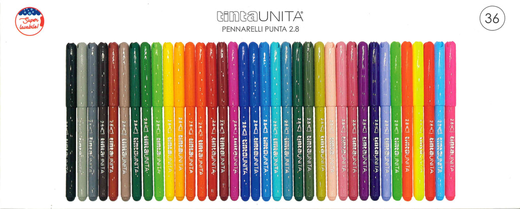 36 Pennarelli 2.8 Tinta Unita